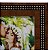 PORTA-RETRATO DE MADEIRA STRASS MARROM 20x25cm - Imagem 2