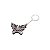 CJ 4 PC DE MADEIRA P/CHAVEIRO BORBOLETA 5X4cm - Imagem 1