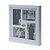 PAINEL MADEIRA 4 FOTOS 10X15 COLLECTION BRANCO 31,5X31,5X4cm - Imagem 2