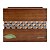 PORTA TALHER DE MADEIRA DIAMOND MARROM 17X17X13cm - Imagem 2