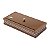 CAIXA DE MADEIRA COM TAMPA BISOTÊ DIAMOND MARROM 34X16X6cm - Imagem 5