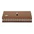 CAIXA DE MADEIRA COM TAMPA BISOTÊ DIAMOND MARROM 34X16X6cm - Imagem 1