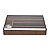 ORGANIZADOR DE TALHER COM TAMPA DE VIDRO NATURALS 36X26X6cm - Imagem 2