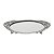 BANDEJA DE ZAMAC COM FUNDO ESPELHADO WORLD 29X16X3,5CM - Imagem 1