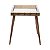 MESA LATERAL DE BAMBU 50X50X66CM - Imagem 1