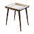 MESA LATERAL DE BAMBU 50X50X66CM - Imagem 2