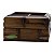 PORTA TALHER BAMBU 17,5X17,5X10cm - Imagem 2