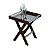 MESA DE MADEIRA LATERAL COM ESPELHO NATURALS 50X50X61cm - Imagem 2