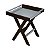 MESA DE MADEIRA LATERAL COM ESPELHO NATURALS 50X50X61cm - Imagem 6