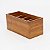PORTA CONTROLE 4 LUGARES NATURALS 22X10X10cm - Imagem 4
