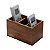PORTA CONTROLE 3 LUGARES NATURALS 16,5X10X10cm - Imagem 2
