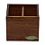 PORTA CONTROLE 2 LUGARES NATURALS 12X10X10cm - Imagem 2