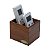 PORTA CONTROLE 2 LUGARES NATURALS 12X10X10cm - Imagem 7