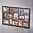 PAINEL COLLECTION PARA 14 FOTOS 10x15 E 1 FOTO 15x21 MARROM - Imagem 1