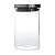 POTE DE VIDRO DE BOROSILICATO C/ TAMPA DE ACO 800ml - Imagem 4