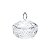BOMBONIERE DE CRISTAL ECOLÓGICO PINWHEEL LUXO 15CM - Imagem 2