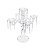 CANDELABRO CRYSTAL P/5 VELAS - Imagem 2