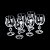 CJ 6 TAÇAS P/VINHO BRANCO DE CRISTAL ECOLÓGICO KLAUDIE 190ML - Imagem 6