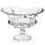 CENTRO DE MESA C/ PÉ SOHO 33 CM CRISTAL - Imagem 2