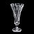 VASO DE CRISTAL C/ PÉ BALLET 42,5CM - Imagem 5