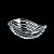 CENTRO DE MESA DE CRISTAL ECOLÓGICO WAVE 30,5CM - Imagem 8