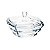BOMBONIERE DE CRISTAL ECOLÓGICO SEGMENT 20,5CM - Imagem 4