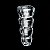 VASO DE CRISTAL ECOLÓGICO TAURUS BOJUDO 25CM - Imagem 8