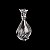 GARRAFA DE CRISTAL P/WHISKY BROMELIAS 700ml - Imagem 4