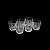 CJ 6 PC COPOS BAIXOS DE CRISTAL DE CHUMBO P/WHISKY FIRE 330ml - Imagem 4