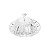 QUEIJEIRA DE CRISTAL C/TAMPA ALEXANDRIA 20X13CM - Imagem 1