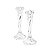 JG 2 CASTIÇAIS DE CRISTAL LOUISE 22,5CM - Imagem 3