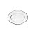 SOUSPLAT DE CRISTAL PEARL SILVER 31,5CM - Imagem 2
