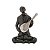 FIGURINO DE MUSICO SENTADO 20,5CM BLACK - Imagem 2