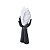 ESTATUETA FIGURINO DE MASCARA 31CM BLACK & WHITE DE CERAMICA - Imagem 3