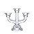 CANDELABRO P/ 3 VELAS-LIDIA 13,5CM X 5CM - Imagem 3