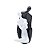 ESTATUETA FIGURINO CASAL SENTADOS BLACK AND WHITE CERAMICA - Imagem 1