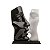 FIGURINO DE CASAL 29,5CM BLACK AND WHITE DE CERAMICA - Imagem 2