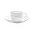 JG 6 XÍCARAS P/CAFÉ C/PIRES DE PORCELANA - Imagem 1