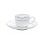 JG 6 XÍCARAS P/CAFÉ C/PIRES DE PORCELANA - Imagem 1