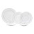JG DE JANTAR DE PORCELANA BONE CHINA NICE GOLD 42PC - Imagem 1