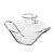 SALADEIRA INOX C/TALHERES E MOLHEIRA NÁPOLES 29cm - Imagem 3