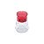 POTE P/TEMPEROS DE VIDRO FACE TRANSPARENTE E VERMELHO 150ml - Imagem 2