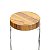 POTE DE VIDRO WOOD TRANSPARENTE E MARROM 660ml - Imagem 4