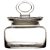 POTE KITCHEN TAMPA EM VIDRO 630ML D10XA13,5CM - Imagem 1