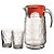 JG PARA REFRESCO SPACE 7 PECAS EM VIDRO (1,65L+6X200ML) - Imagem 1