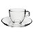 JG DE 12 PEÇAS PARA CAFÉ BASIC EM VIDRO 90ML - Imagem 1