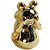 SAPO DECORATIVO NAO FALA DOURADO - 9X7X12 CM - Imagem 1