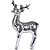 ANIMAL DECORATIVO - VEADO - Imagem 1
