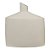 VASO DE CERAMICA BRANCO - Imagem 1