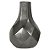 VASO DE CERAMICA CINZA - Imagem 1
